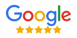 5.0 Stars on Google